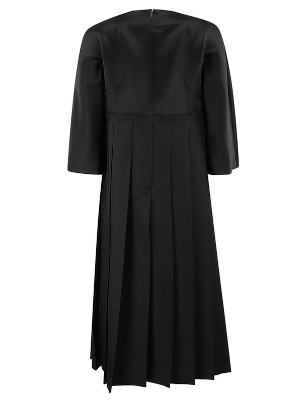 꼼데가르송 FW24 COMME DES GARcONS COMME DES GARcONS LONG DRESS RNO006W24 1 BLACK X BLACK