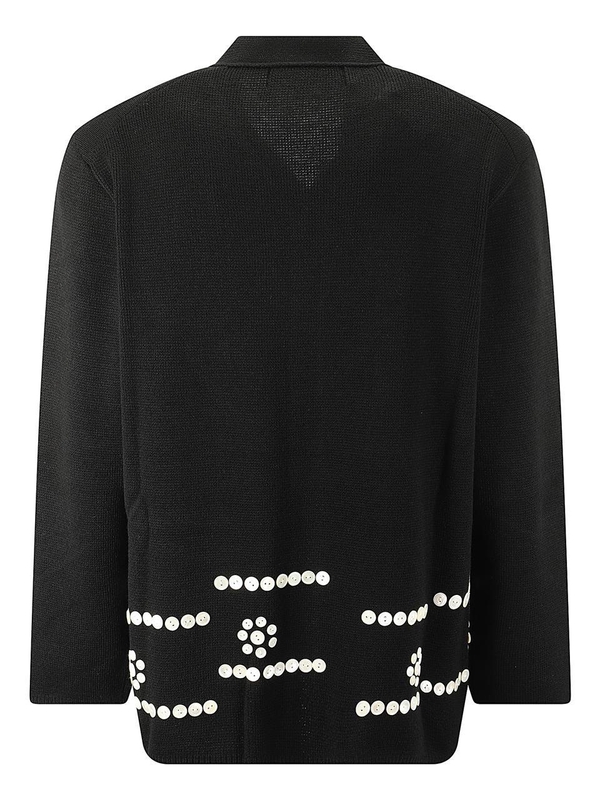 꼼데가르송 옴므 FW24 COMME DES GARcONS HOMME PLUS SWEATER PNN005W24 1 BLACK