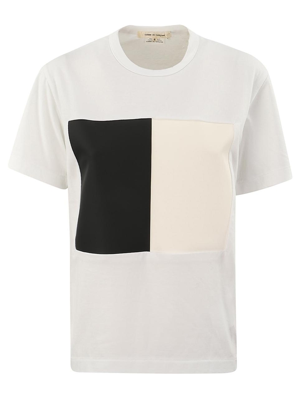 꼼데가르송 FW24 COMME DES GARcONS T-SHIRT GNT019W24 1 WHT X BLK X WH