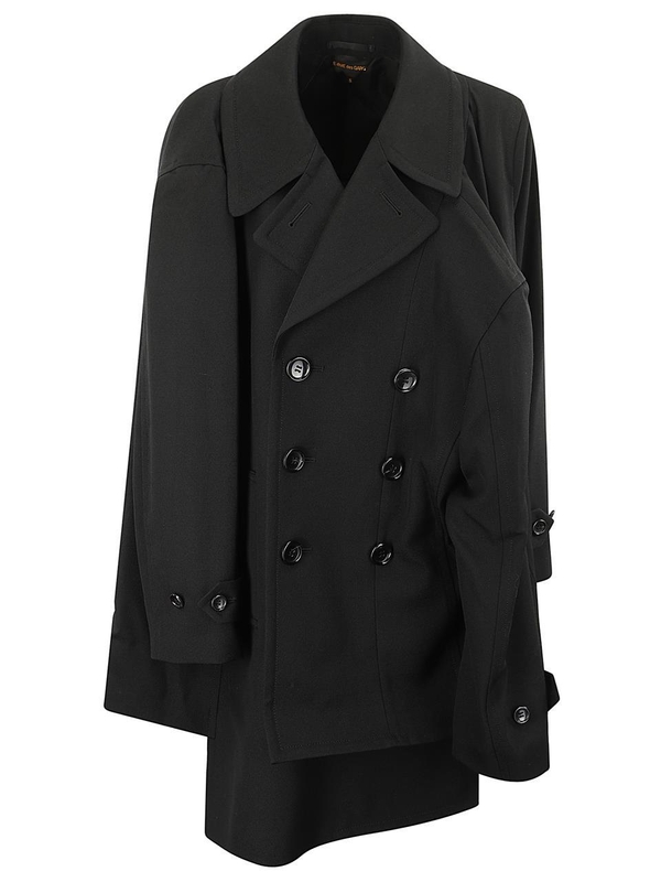 꼼데가르송 FW24 COMME DES GARcONS COAT GNC001W24 1 BLACK