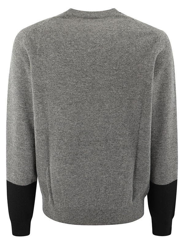 꼼데가르송 FW24 COMME DES GARcONS SHIRT SWEATER FZN111PER 3 TOP GREY/BLACK