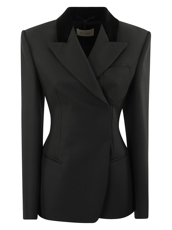 막스마라 스포트막스 FW24 SPORTMAX JACKET 2422046043600 003 BLACK