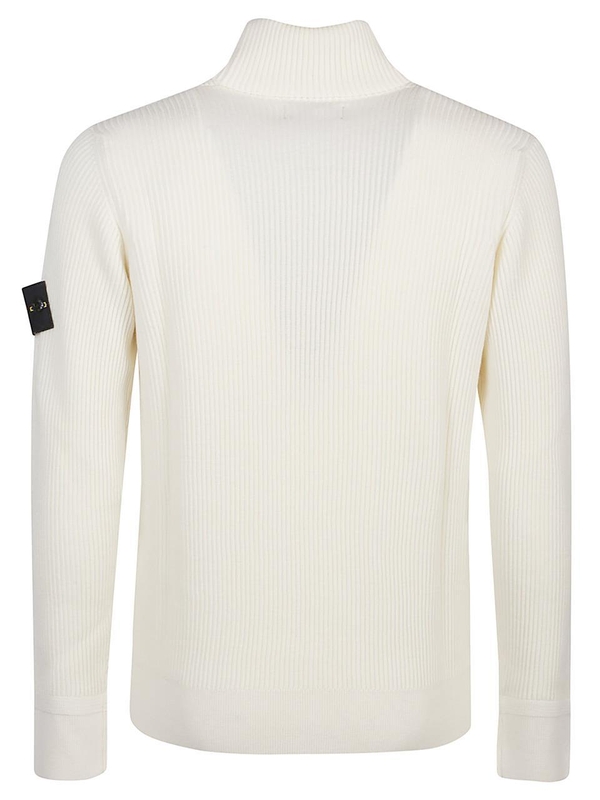 스톤아일랜드 FW24 TURTLE NECK SWEATER 8115552C2 White