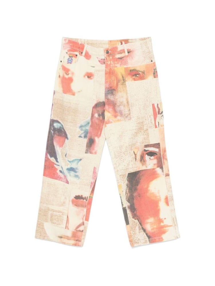 키드슈퍼 FW24 Pant Kidsuper PT-37 COLLAGE MULTI One Color