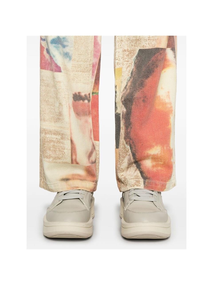 키드슈퍼 FW24 Pant Kidsuper PT-37 COLLAGE MULTI One Color