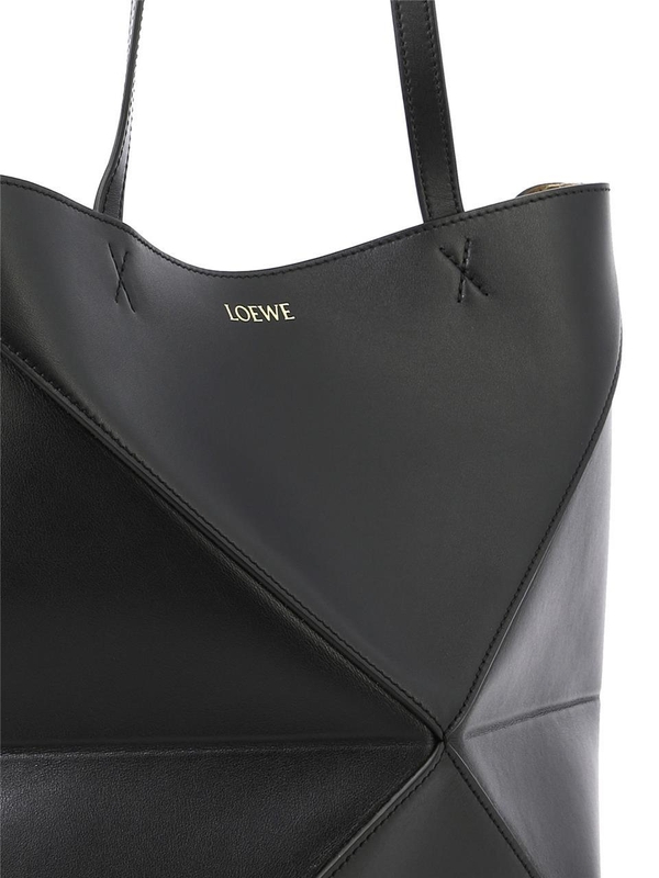 로에베 SS25 Puzzle Fold Tote bag A657G50X01BLACK Black  