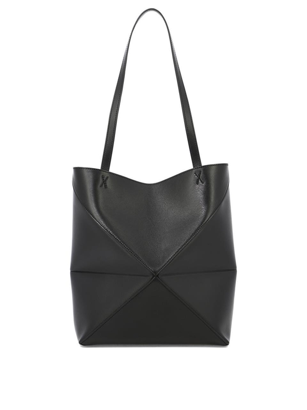 로에베 SS25 Puzzle Fold Tote bag A657G50X01BLACK Black  