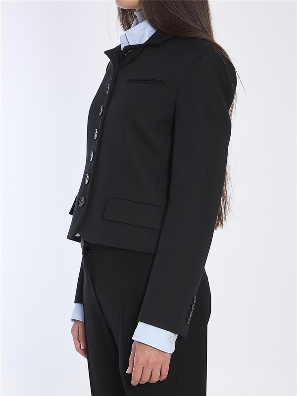 더 로우 FW24 Fletcher jacket 8243_W3177_BLK BLACK