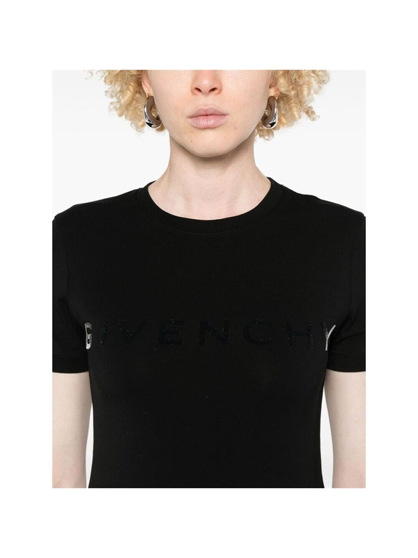 지방시 FW24 T-shirt Givenchy BW70BFP6VY  008 BLACK