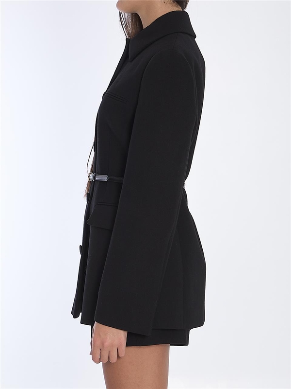 구찌 FW24 Wool crepe jacket 802694_Z8BVI_1000 BLACK