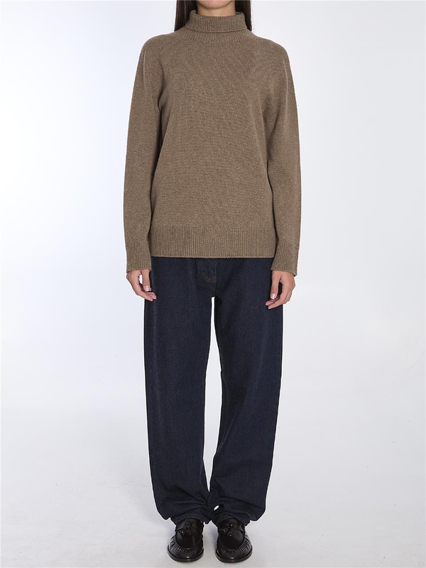 더 로우 FW24 Hepny turtleneck sweater 8275_Y812_BEL BEIGE