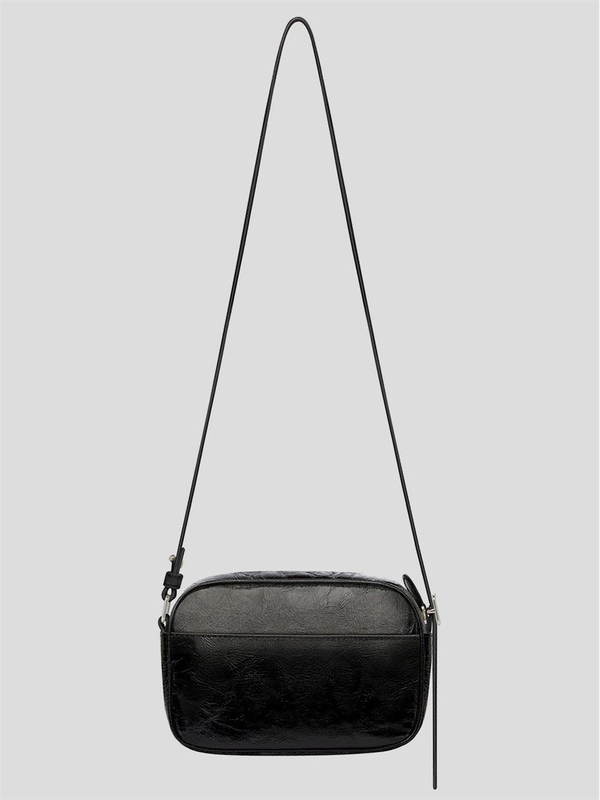 꾸레쥬 FW24 Courreges shoulder bag PERGSA061CR00449999 Black