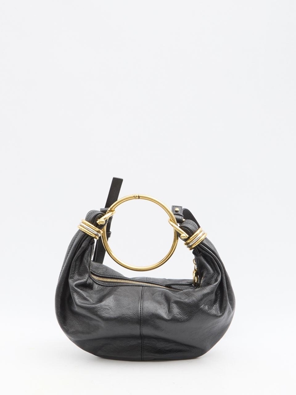 끌로에 FW24 Small Bracelet Hobo bag  CHC24AS611_N72_001 BLACK