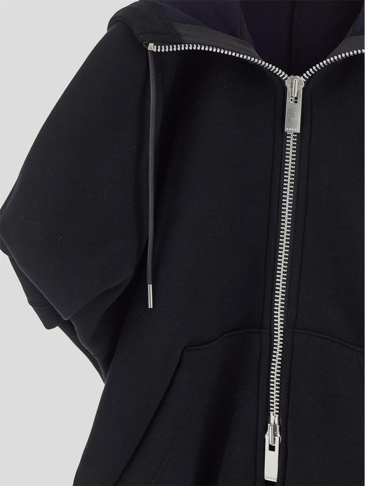 사카이 FW24 Sacai Hoodie 07396001 Black