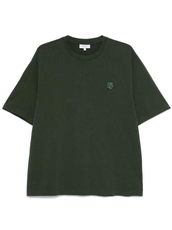 메종키츠네 FW24 MAISON KITSUNE T-shirts and Polos Green LM00107KJ0119P391 Green