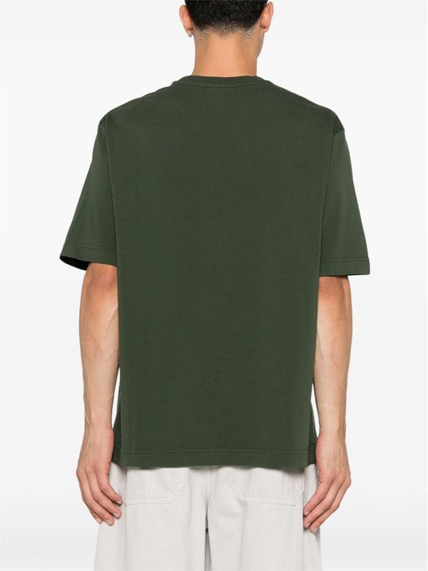 메종키츠네 FW24 MAISON KITSUNE T-shirts and Polos Green LM00107KJ0119P391 Green