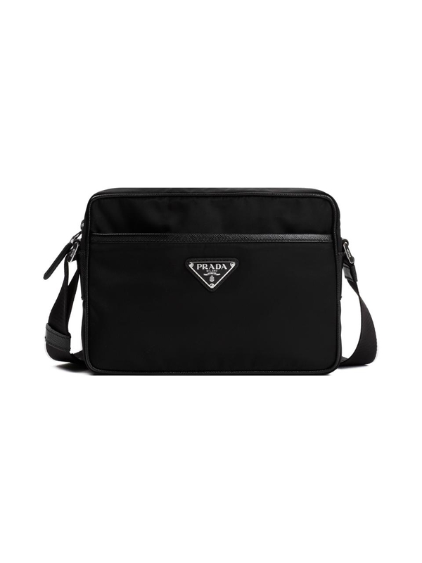 프라다 SS25 Prada Re-Nylon Shoulder Bag 2VH048VXOO.2DMH Black