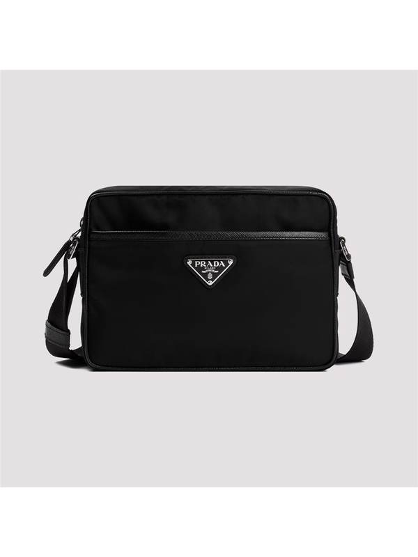 프라다 SS25 Prada Re-Nylon Shoulder Bag 2VH048VXOO.2DMH Black