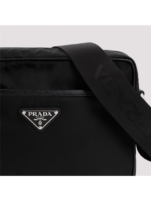 프라다 SS25 Prada Re-Nylon Shoulder Bag 2VH048VXOO.2DMH Black