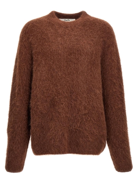 세퍼 FW24 Haru sweater MFW24HARUCHOCOLATEBROWNALPACA Brown