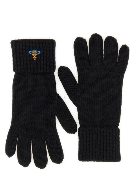 비비안웨스트우드 FW24 VIVIENNE WESTWOOD Glove 8202002R_K004BN401 BLACK