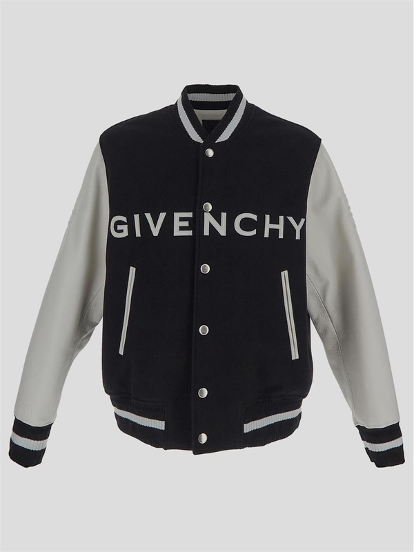 지방시 FW24 Givenchy Jacket BM011S6Y16004 Black/white