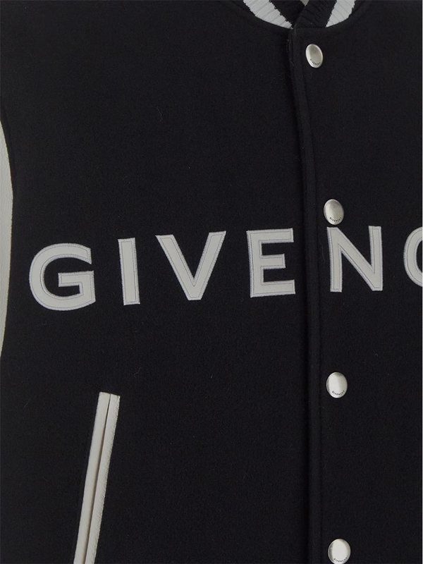 지방시 FW24 Givenchy Jacket BM011S6Y16004 Black/white