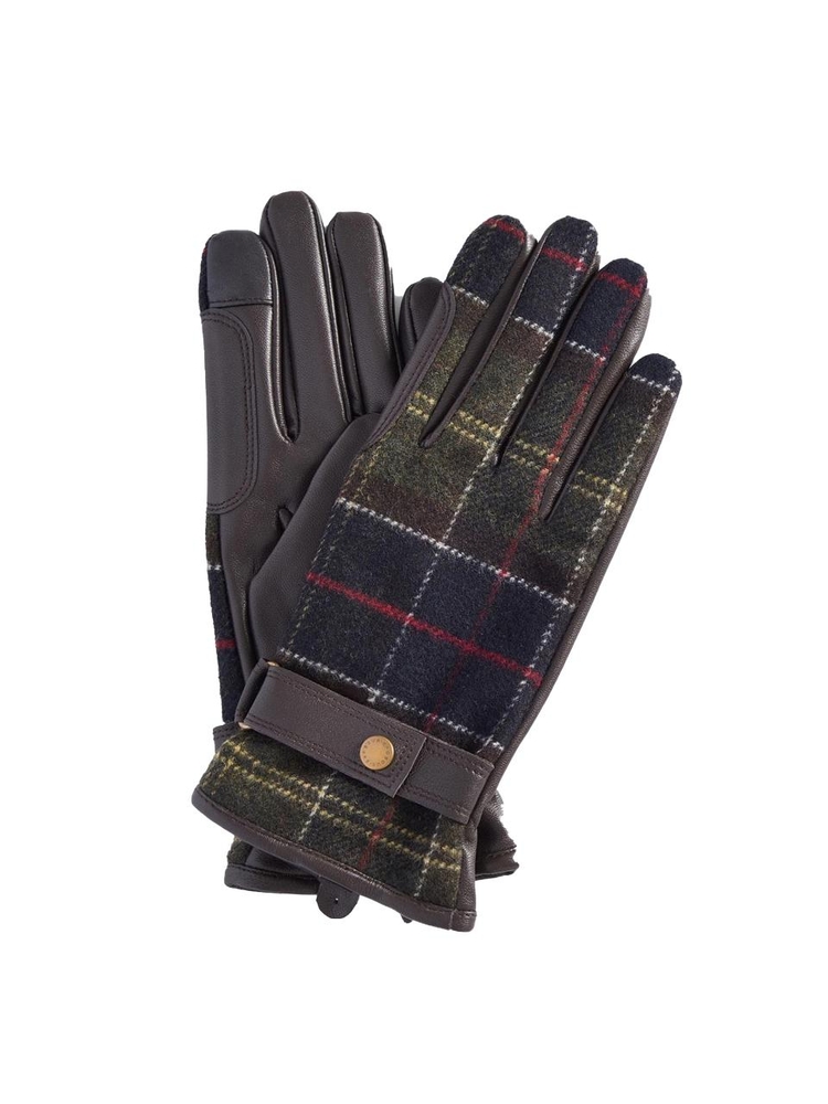 바버 FW24 Barbour Gloves LGL0133TN11 Classic tartan