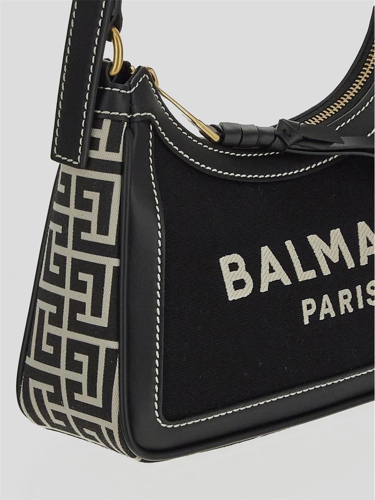 발망 FW24 Balmain Bag DN1BT743TCMSGFE Ivoirenoir