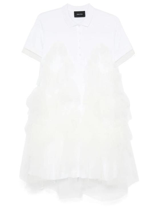 [해외배송] 24FW 시몬로샤 미디 원피스 73030553WHITE IVORY