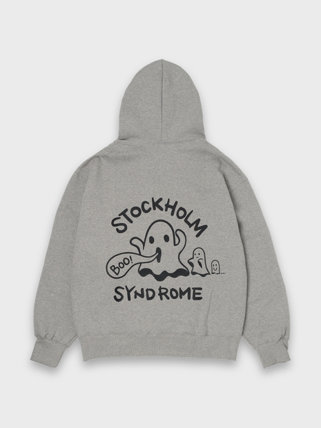 GHOST HOODIE - GREY