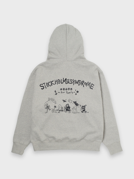 OUR FAMILY HOODIE - GREY