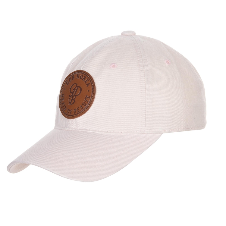 Emblem ball cap [Light Pink]