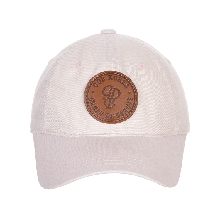 Emblem ball cap [Light Pink]