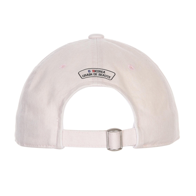 Emblem ball cap [Light Pink]