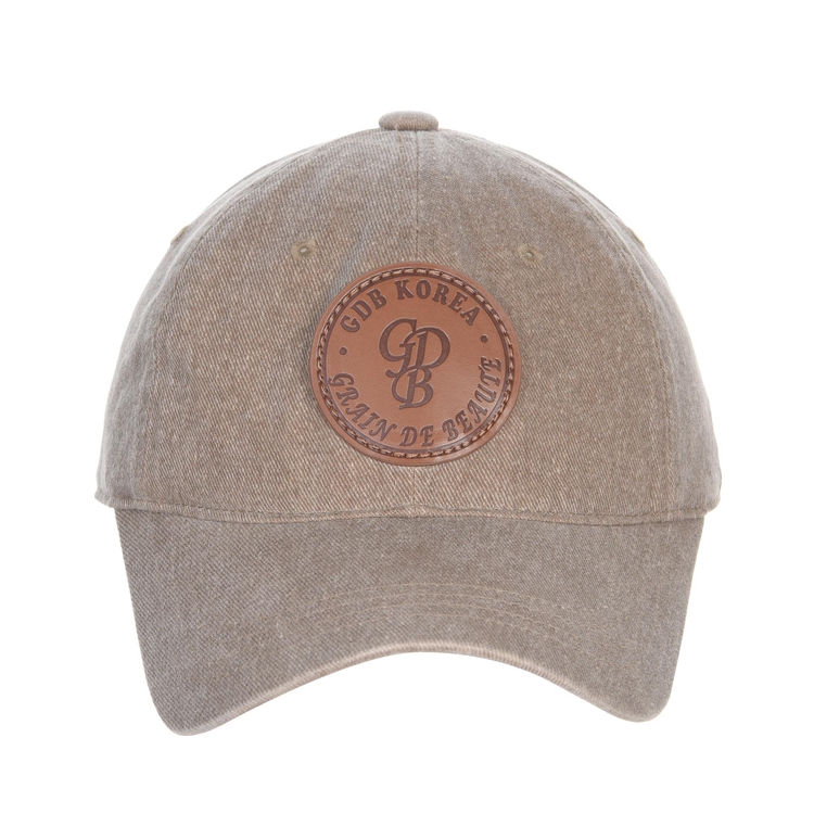 Emblem ball cap [Brown]