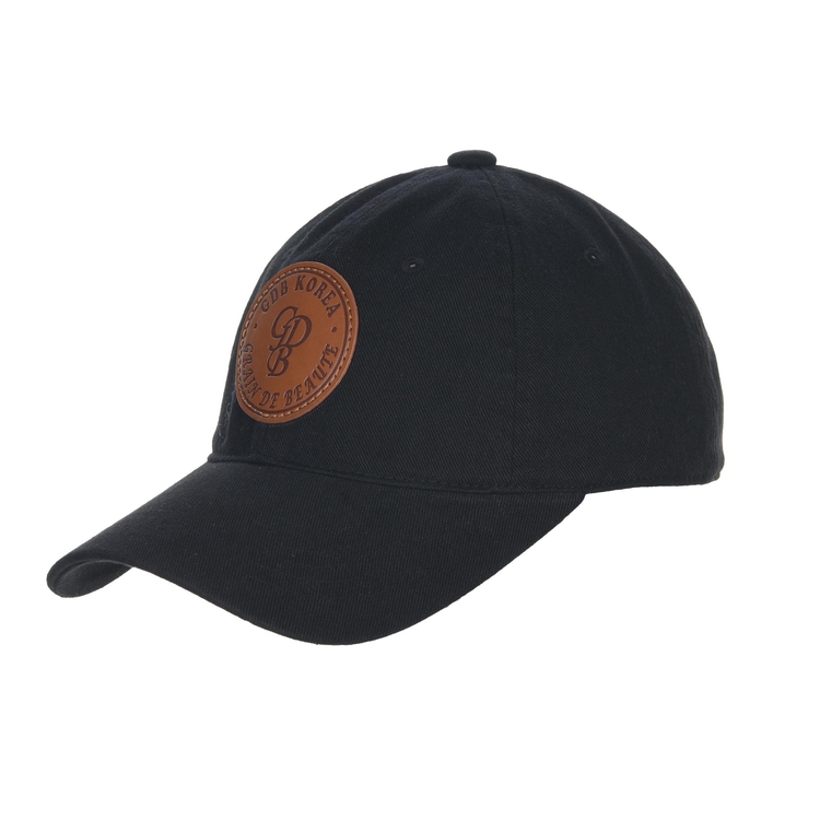 Emblem ball cap [Black]