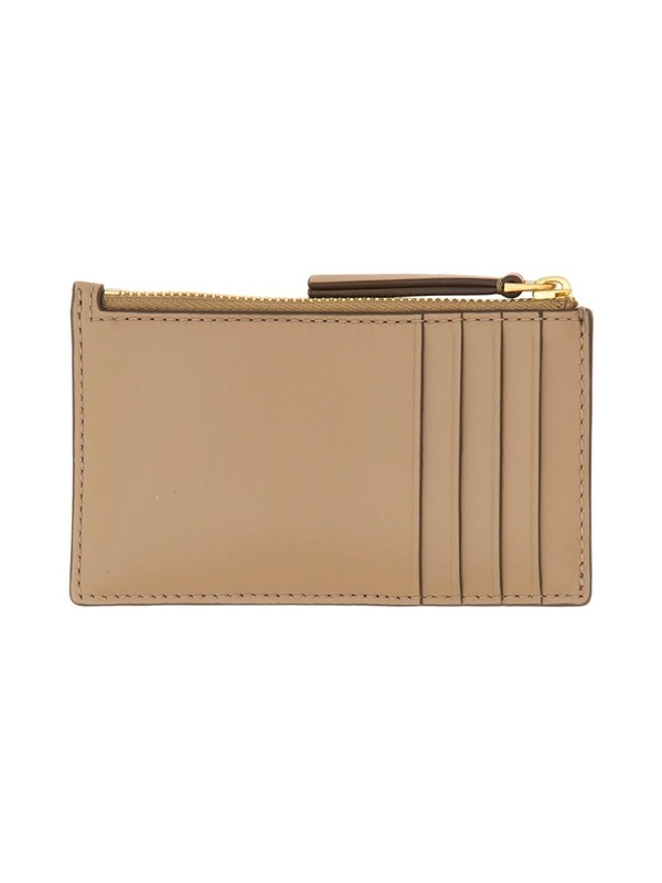 토리버치 FW24 KIRA CARD HOLDER 158629_250 BROWN