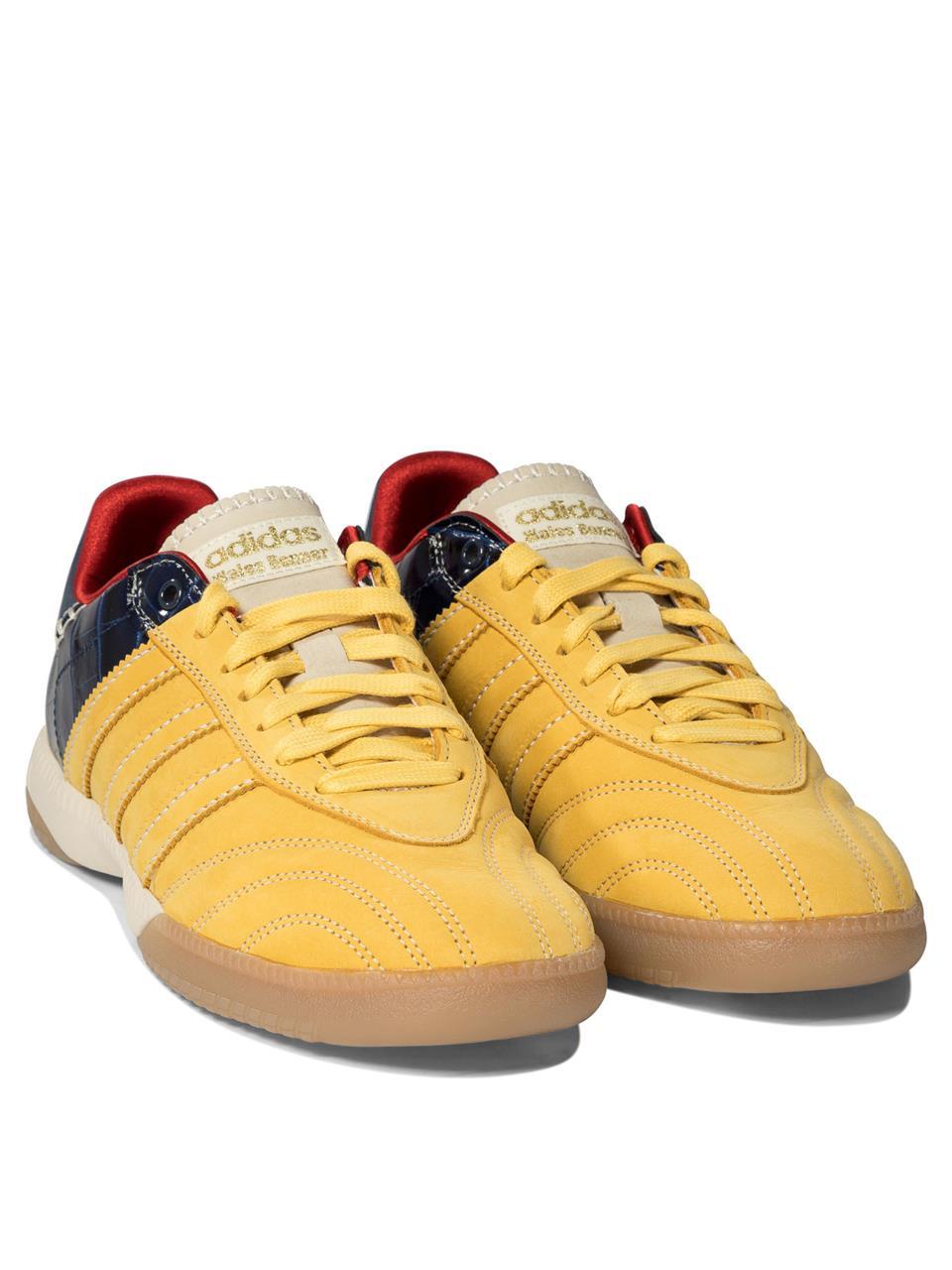 Yellow adidas shoes gangnam style top