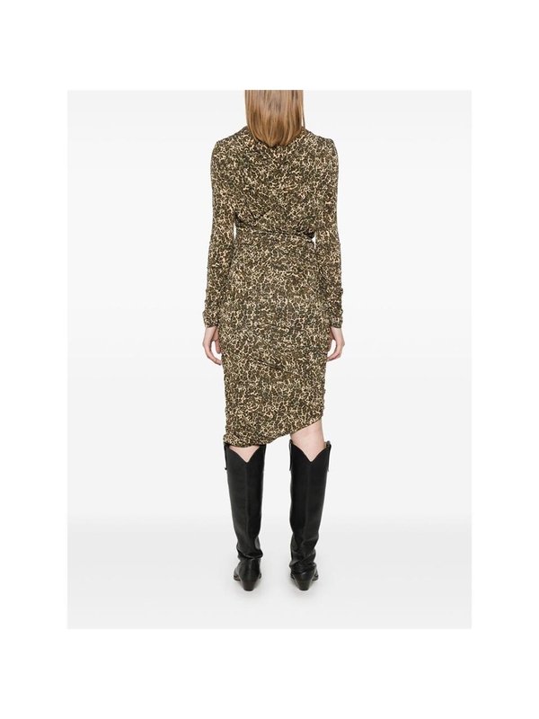 이자벨마랑 FW24 Dress Isabel Marant B4K02I RO0618FA 50BW NEUTRALS