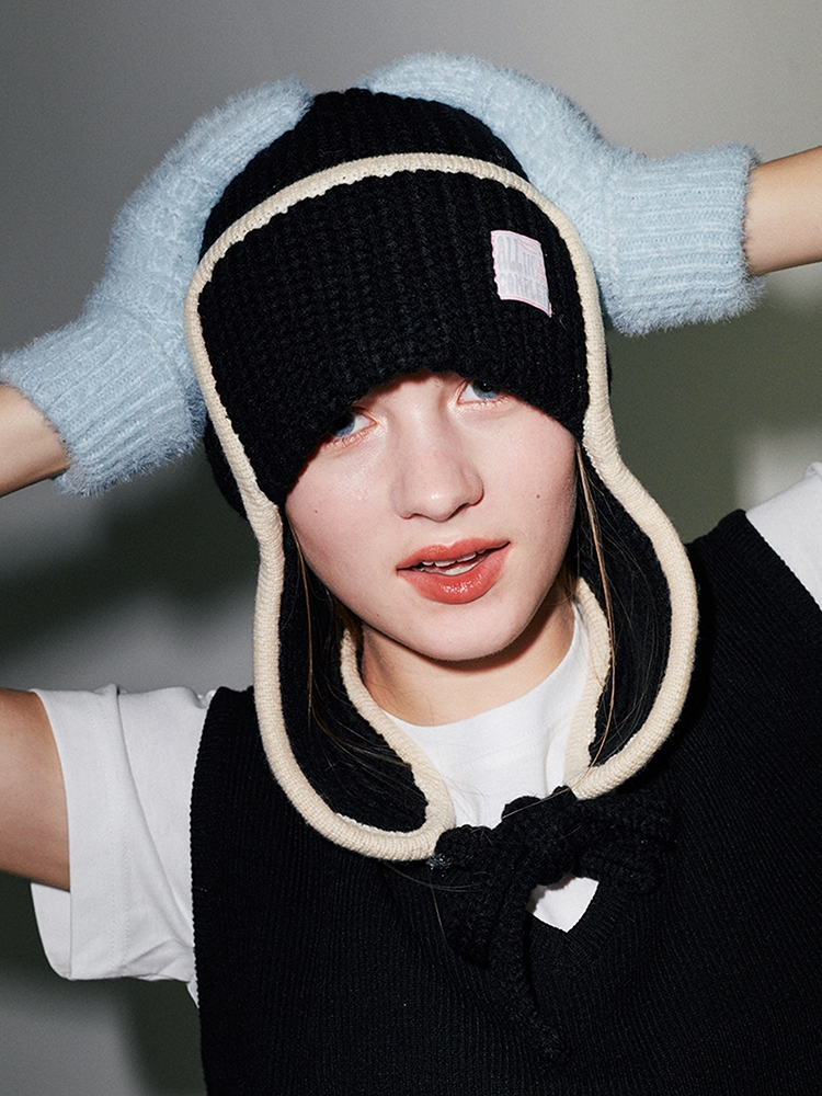 Edge Ear Flap Beanie (4 Colors)