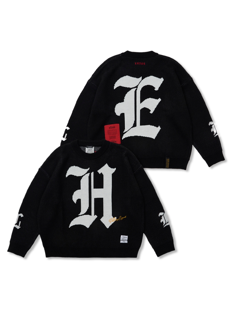 Hell Oversized Knit Crewneck