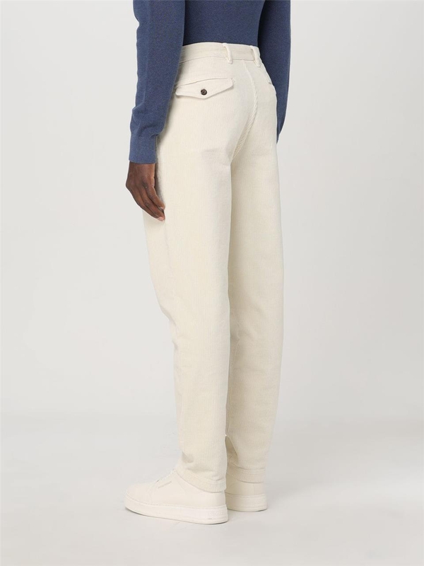 타미 힐피거 FW24 Tommy Hilfiger Mens Trousers MW0MW36693YBI White