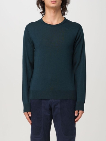  FW24 K-way basic crew neck sweater K6113BW 614 Green