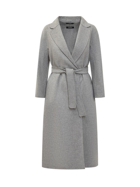 S 막스마라 FW24 MAX MARA S coats-trench-raincoats 2429016131600 042 NEW LIGHT GREY