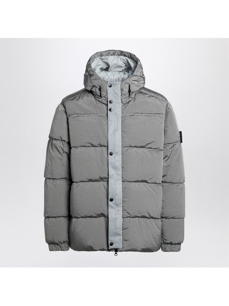 스톤아일랜드 FW24 Stone Island Grey hooded down jacket 811541419 Grey