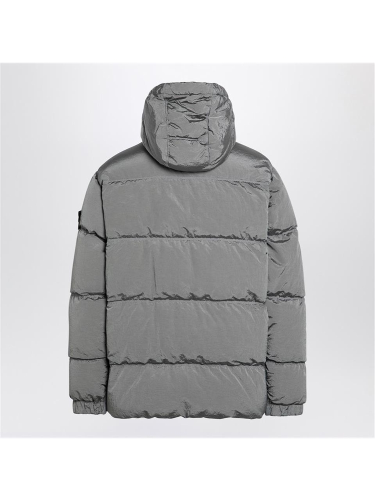 스톤아일랜드 FW24 Stone Island Grey hooded down jacket 811541419 Grey