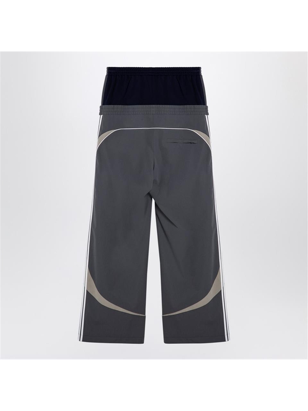 발렌시아가 FW24 Balenciaga Tracksuit Cut-Up trousers in technical fabric 808909TRO31 Grey