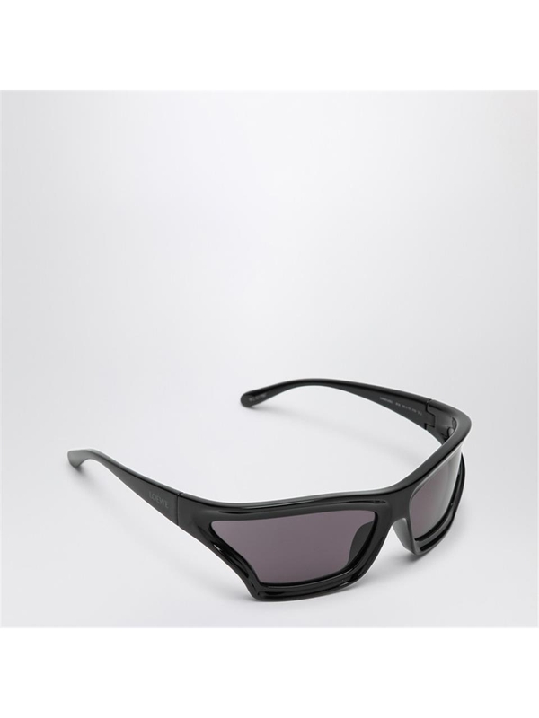 로에베 SS25 Loewe Arch Mask black sunglasses LW40143UPVC Black