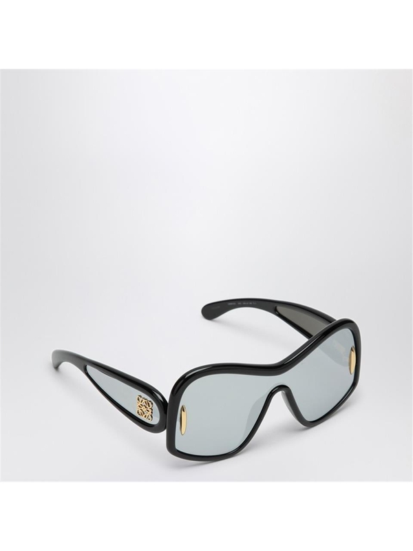 로에베 SS25 Loewe Square Mask black sunglasses LW40131IPVC Black